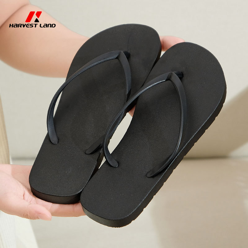 Women's Flip Flops Summer Solid Color High-end Feel Anti slip Beach Couple Clip on Casual slippers Wholesale for Outdoor Wear product view