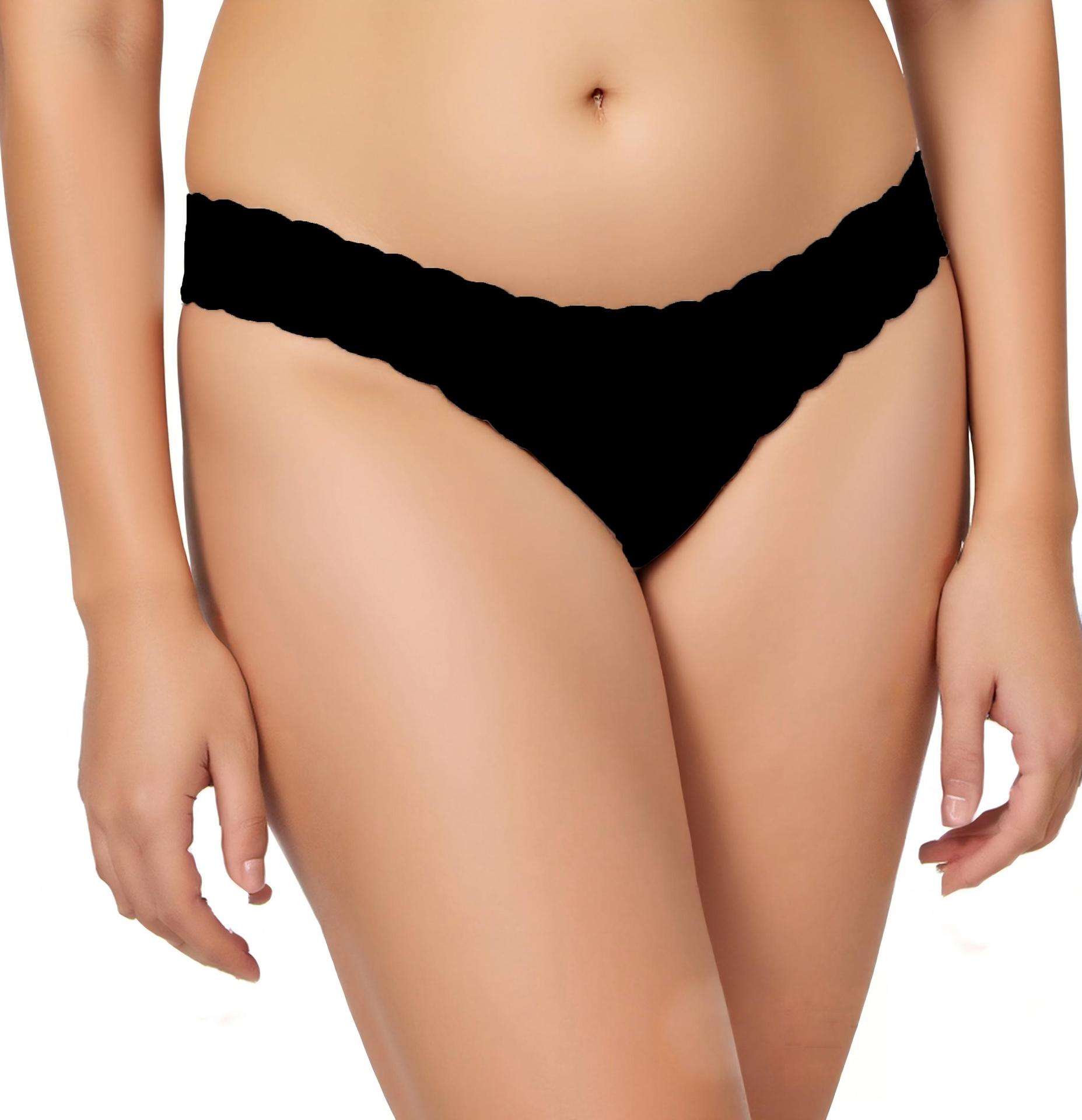 Ultra-elastic Fitness Sexy Seamless Underwear for Women, Low-rise T-shirt Style Thong Panties detail