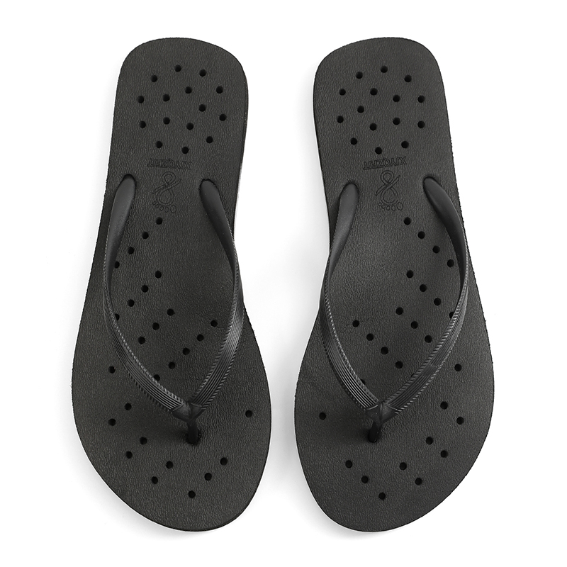 Breathable Perforated Women Flip Flops Lightweight Non Slip Summer Beach Thong Sandals Casual Outdoor Slippers product view