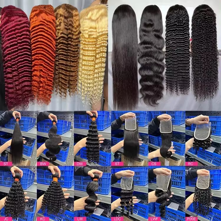 Glueless Body Wigs Human Hair Lace Front Deep Curly Virgin Hair 360 Full Lace Human Hair Wigs For Black Women Hd Lace Front Wigs detail
