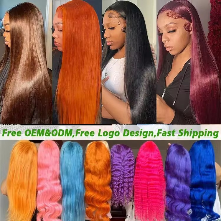 Glueless Body Wigs Human Hair Lace Front Deep Curly Virgin Hair 360 Full Lace Human Hair Wigs For Black Women Hd Lace Front Wigs detail