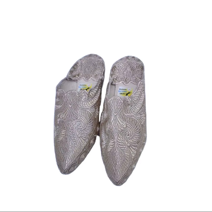Women's Open-Toe Flip Flops Comfortable Cloth Leather PVC/PU Rubber Outsole for Weddings Spring Summer Autumn Winter Indoor Use