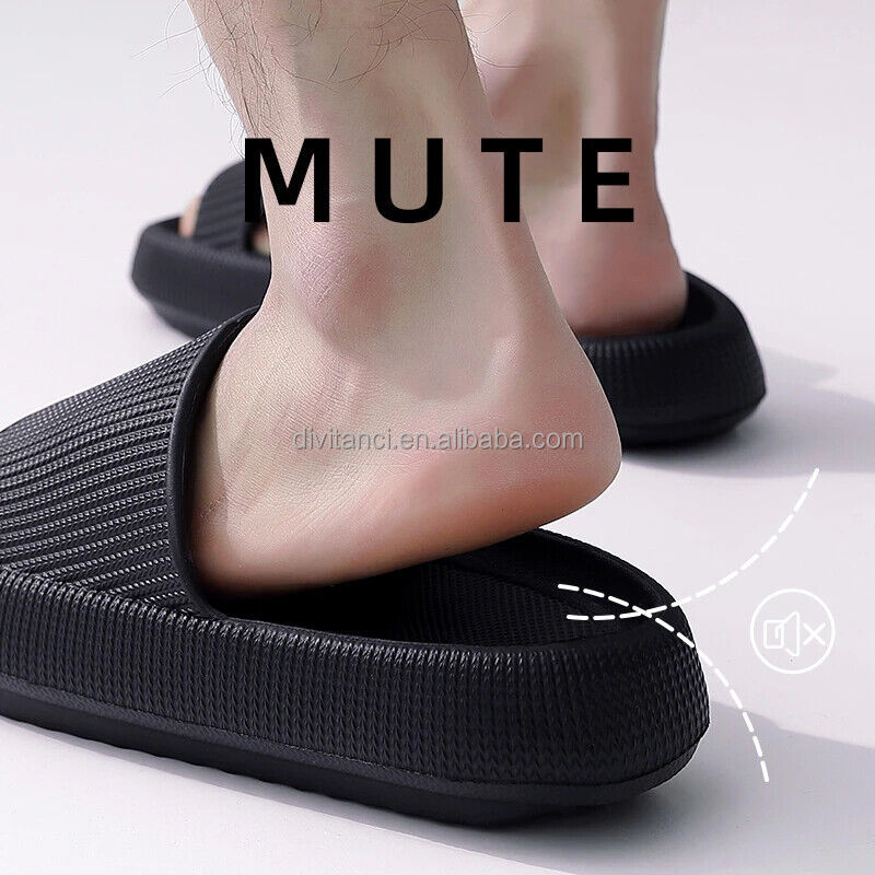 DROPSHIPPING Product 2026 EVA Pillow Soft Slides Thick Platform Casual Sandals Pillow Slides Cloud slippers Indoor slippers Eva detail