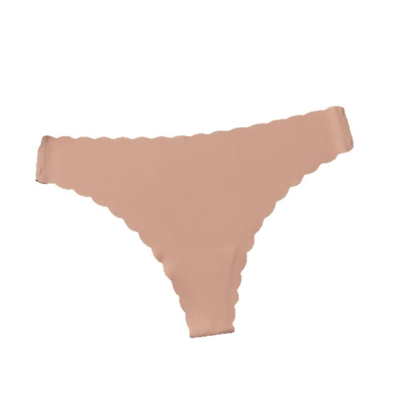 Ultra-elastic Fitness Sexy Seamless Underwear for Women, Low-rise T-shirt Style Thong Panties product view