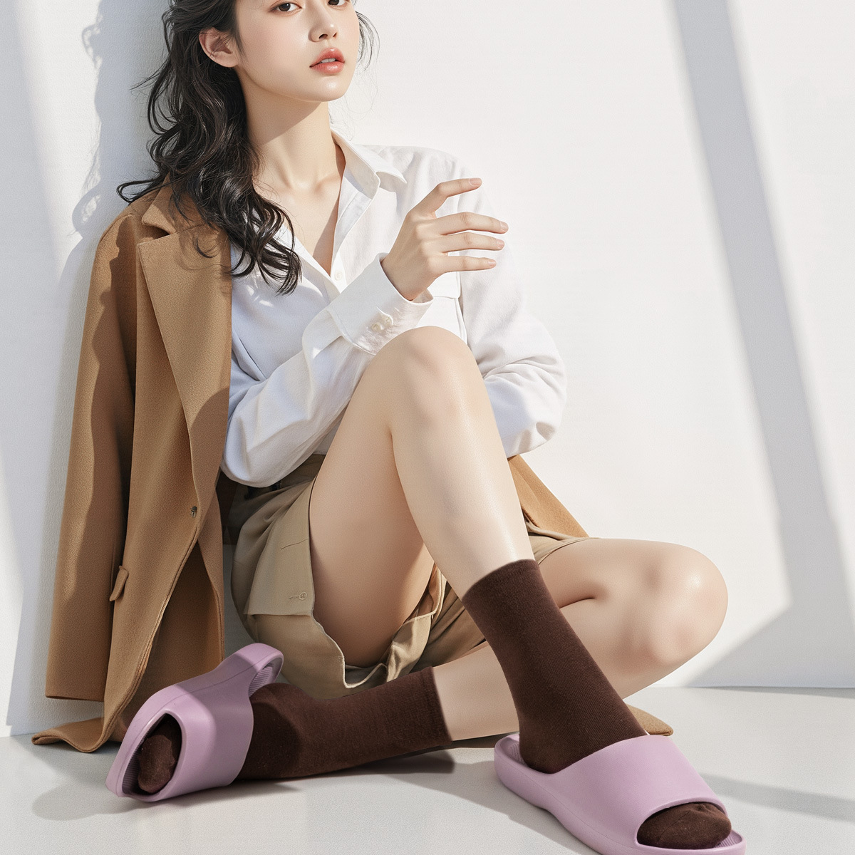 New Products 2026 Womens Recovery slippers with Arch Support Sandal With Comfortable Plantar Fasciitis Support Slipper for Women detail