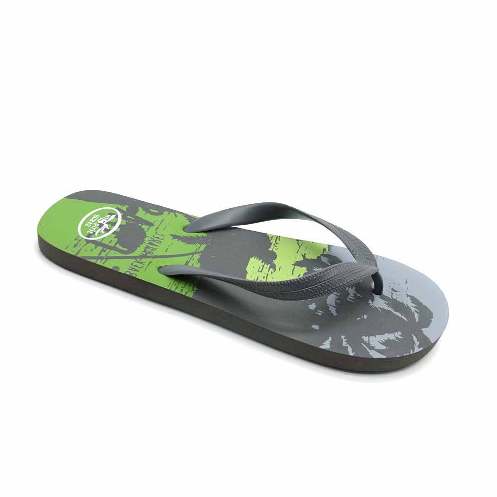 Wholesale Price Fashion slippers Men's Print Slides PE Light-weight Sole Summer Slippers Custom Flip Flops Beach Sandals product view