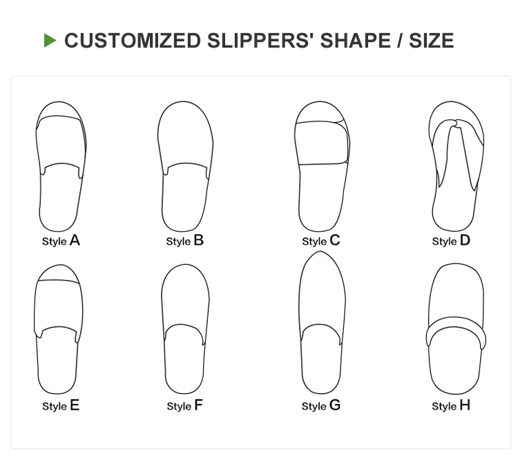 Wholesale Light Weight SPA Customization logo Cheap Comfortable High Quality Hotel Bathroom slippers for Women detail