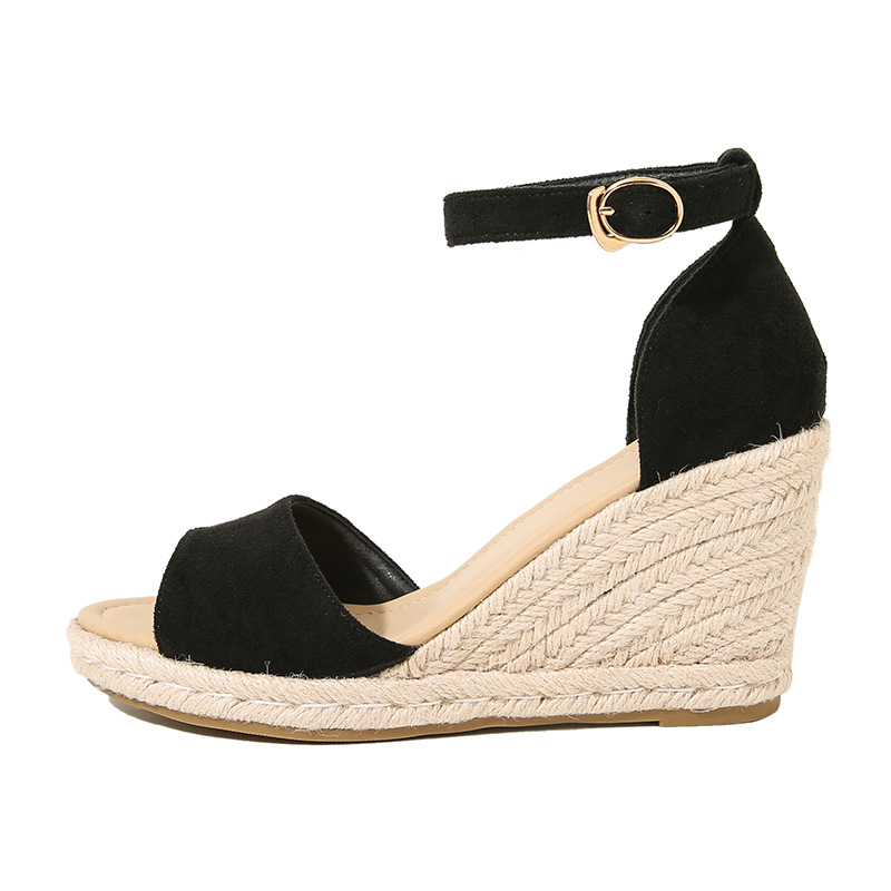 Custom Wedge Sandals for Women and Ladies Latest Espadrilles Platform Women Shoes Stylish Lady Shoes product view