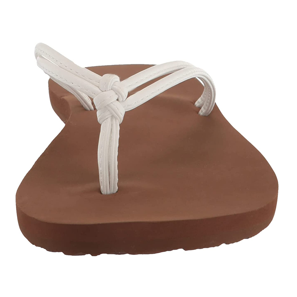 Latest Women Flipflops slippers PU Two Strap Bling Rhinestone Outdoor Casual Shoes Lady Rubber Slipper product view
