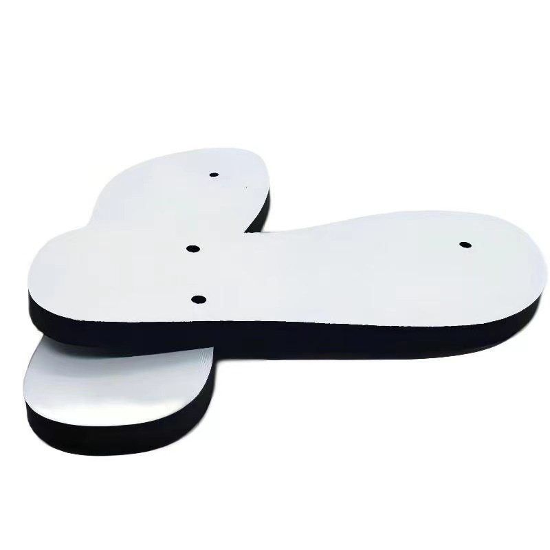Flip Flop Blanks Heat Press White Rubber Beach Sandals Custom Sublimation slippers for Men Flip-flops Ladies Slipper detail