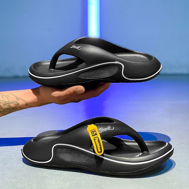 Thick Sole Soft Cloud Cushion Anti-Slippery Waterproof Lightweight Quick Dry Unisex Summer Beach Platform Flip Flops product view
