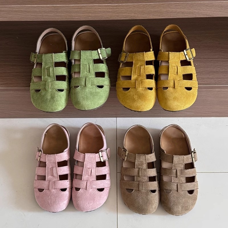 Summer New Retro Clogs Hollow Strap Fisherman Sandals Soft Slingback Comfort Daily Walking Flats for Ladies OEM ODM Wholesale product view