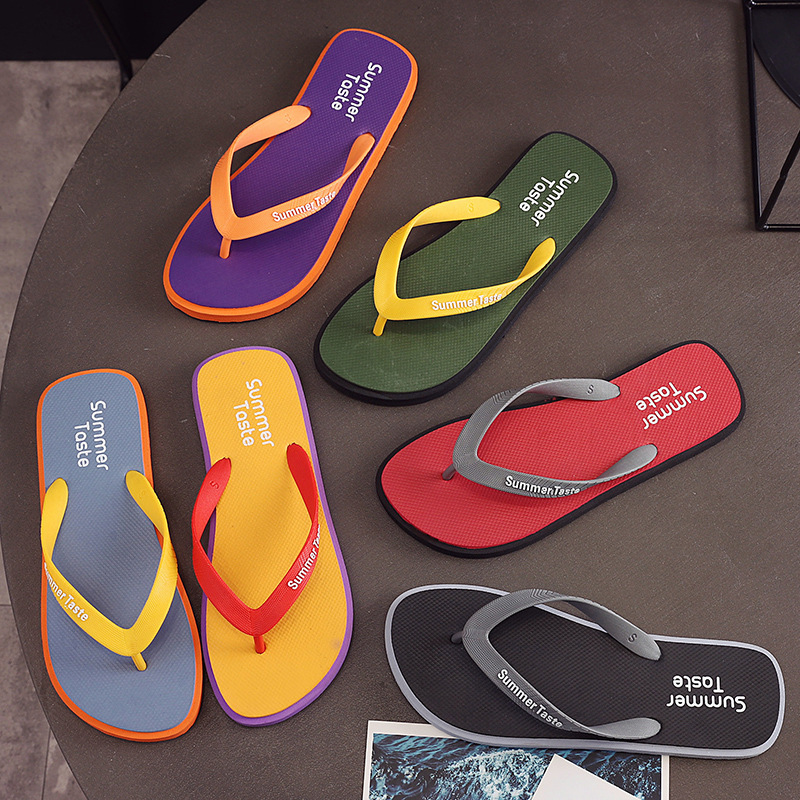 Summer Beach Casual Slipper Flip-Flops Logo Thong Flip Flop Sandal Outdoor Height Increasing Platform Style detail