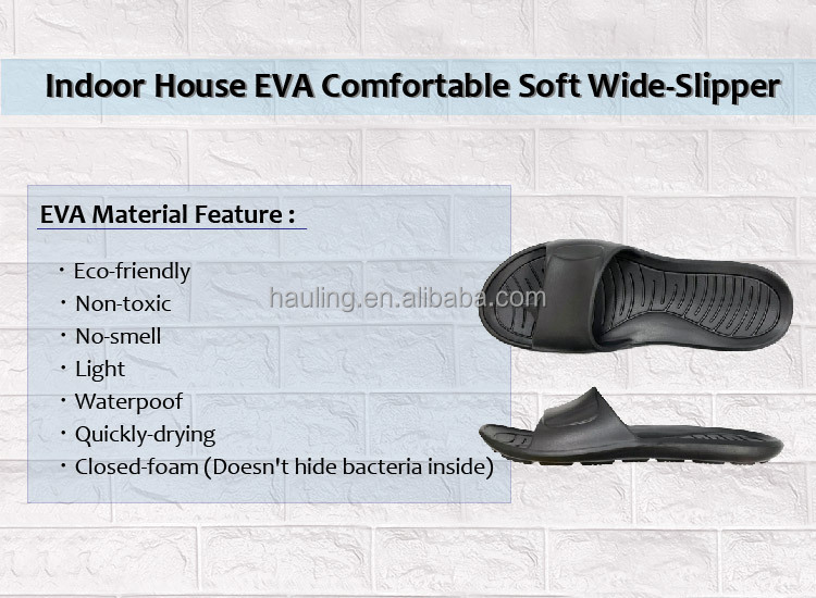 Cool Summer EVA Lady Sandals Waterproof Flip-Flops with Anti-Slip Indoor Massage Feature Winter Compatibility Hotel for Slippers detail