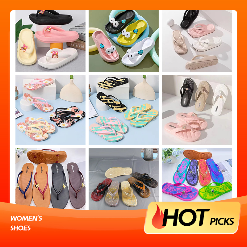 Wholesale EVA Breathable Indoor Flip-Flops Slippers for Women New Fashion Casual Flat Shoes Hard-Wearing Design Hot Flip Flop product view