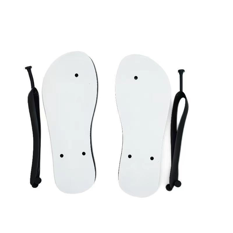 Flip Flop Blanks Heat Press White Rubber Beach Sandals Custom Sublimation slippers for Men Flip-flops Ladies Slipper detail