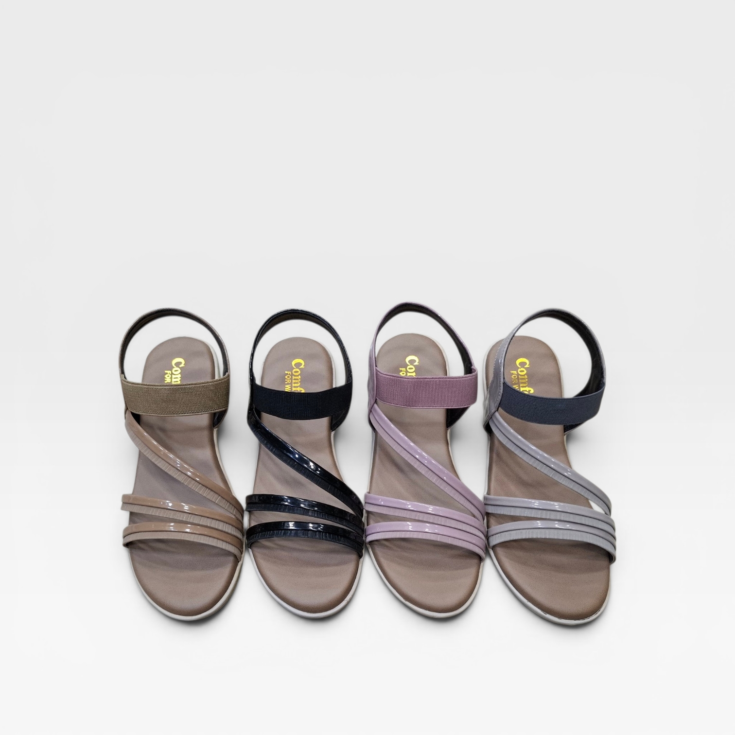 Womens Casual Wedge Sandals Comfortable Open Toe Summer Footwear Lightweight Fashion Sandals for Daily Outdoor Wear detail