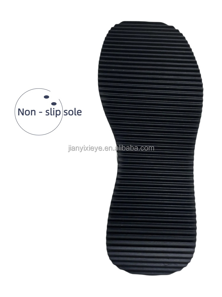 Black White Square Toe Heeled Sandals Women Thick Sole Platform Wedges Customized High Quality Summer Fashionable detail