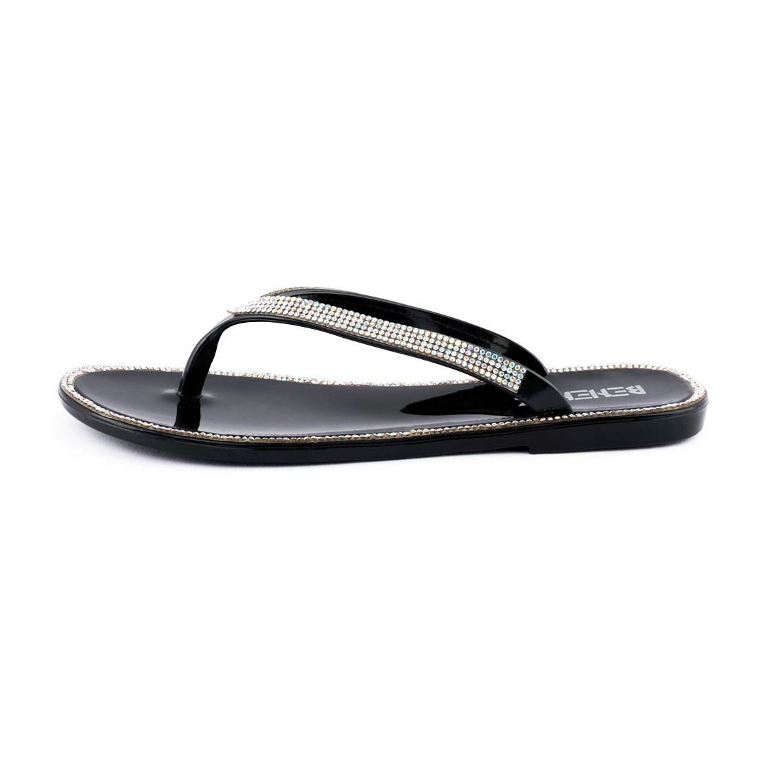 Shining Rhinestone Women Flip Flops product view
