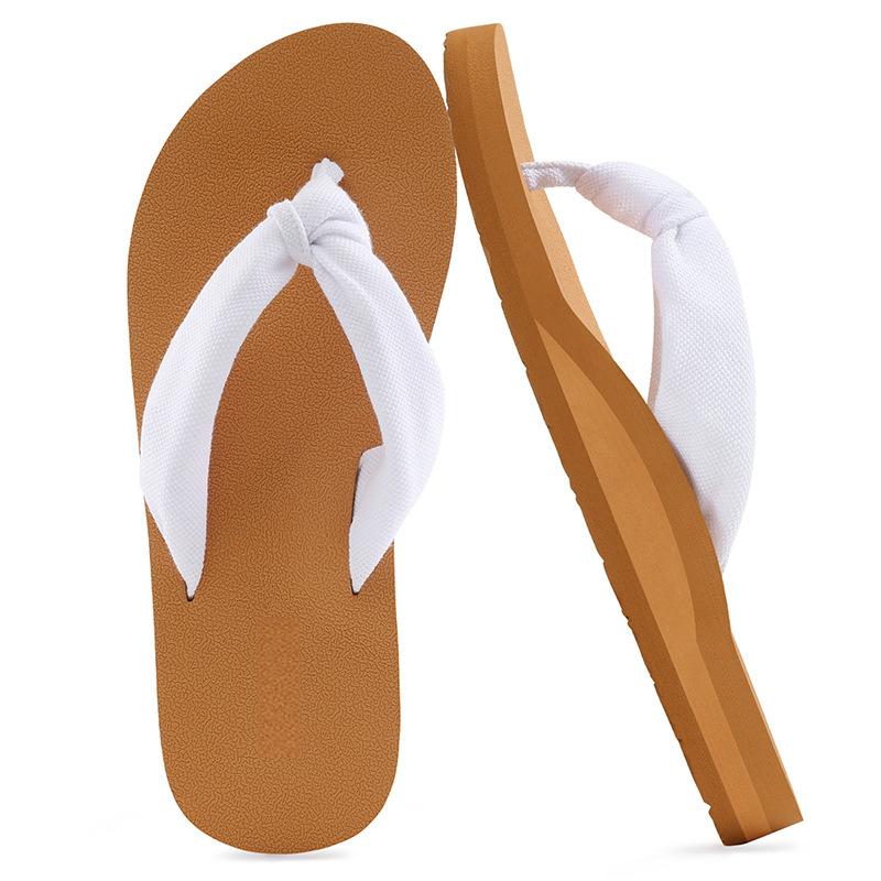 Large Size Wedge Heel Sandals for Women Buckle Strap Flip Flops Embroidered Ladies Summer Shoes product view