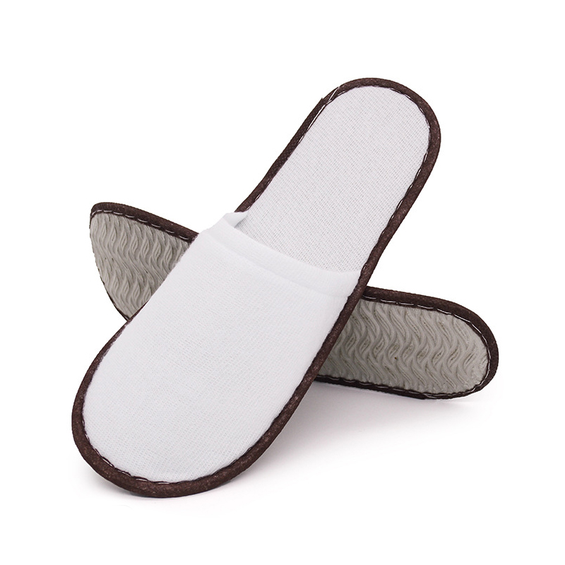 Wholesale Disposable Nap Slippers for Hotels Custom Logo Women and Men Hotel Disposable Slippers product view