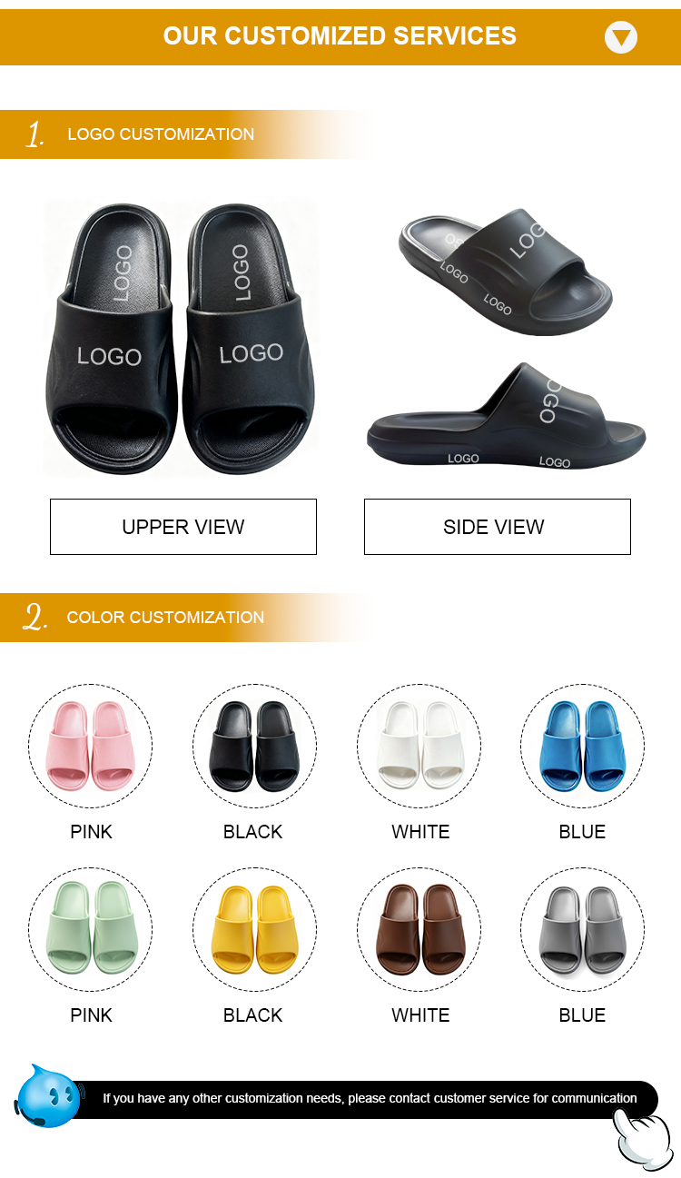 Outdoor Leisure Women's Summer Flip-Flops Soft-Bottomed EVA Material Slippers Comfortable Lightweight Non-slip detail