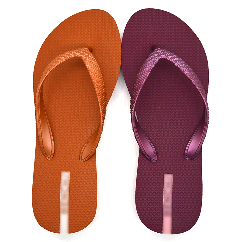 Hot Sales Wedge Heel Women Rubber Flip Flops detail