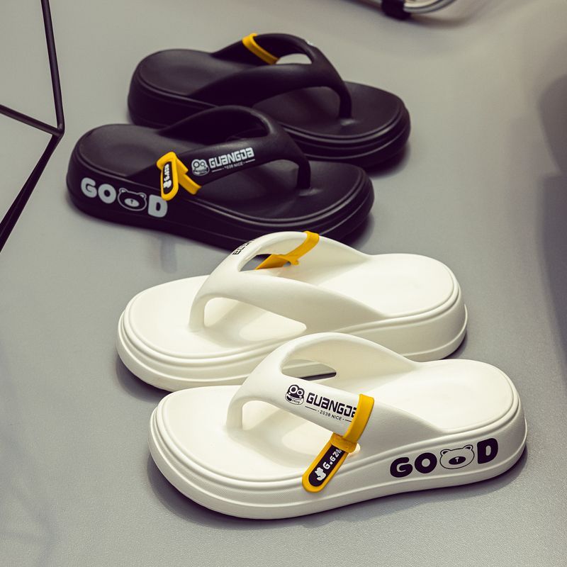 Women's Designer EVA Flip Flops Slippers Wholesale Summer 2025 Thick-Soled Non-Slip Beach Sandals for Women & Ladies product view