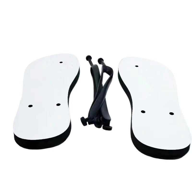 Flip Flop Blanks Heat Press White Rubber Beach Sandals Custom Sublimation slippers for Men Flip-flops Ladies Slipper detail