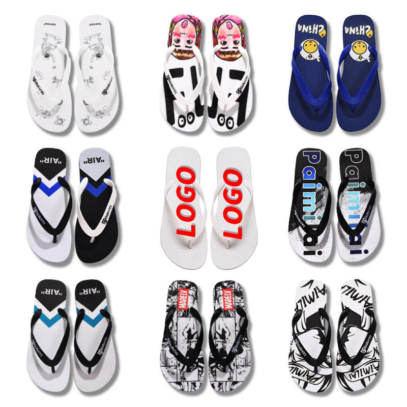 Custom Sports Event 2026 Football Fan Zone Wholesale Travel Slippers for Women Soccer Slides Lightweight Summer Men Flip Flops detail