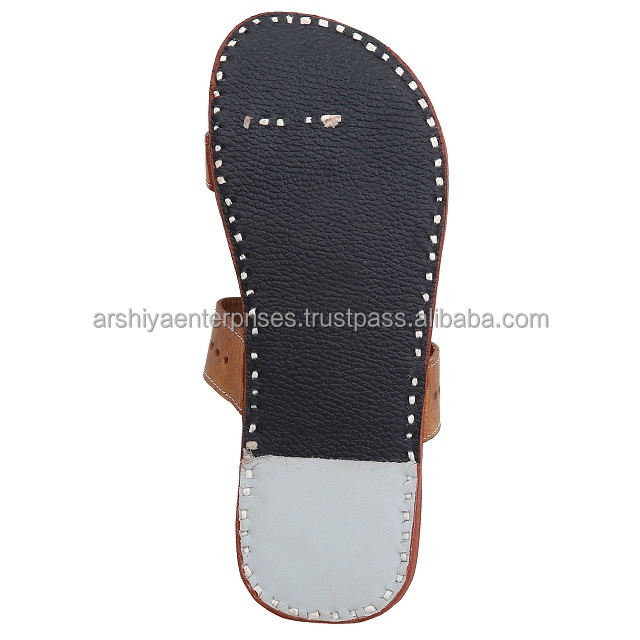 Real Handmade Classical Slipper Beach Flip Flops Loafer Sandal with Western Flip Flop Slide Summer Coastal Slippers for Women detail