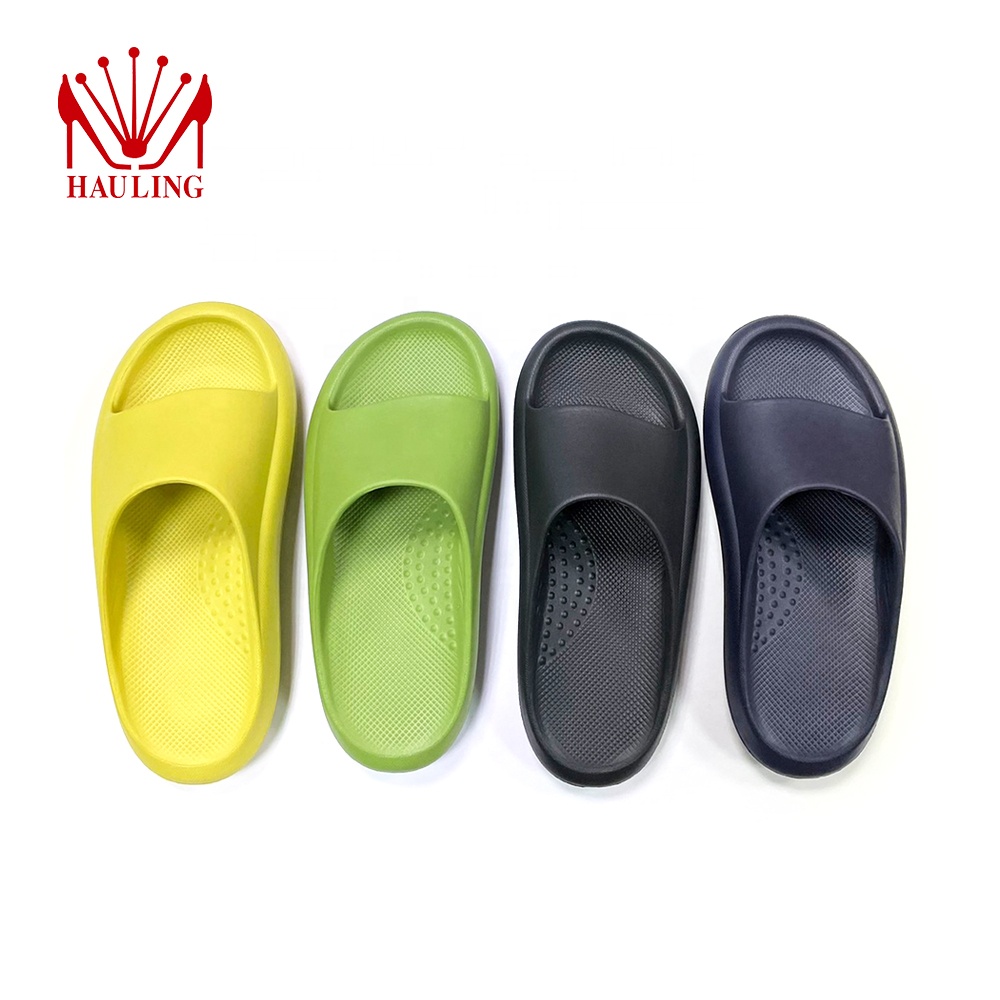 Ladies Unisex Summer EVA Slide Sandals Light Weight Anti-Slippery Breathable Flip Flops with Custom Logo Fashion Trend product view