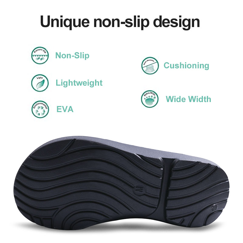 Arch Support Flip Flops Orthopedic Plantar Fasciitis Thong Sandals for Women with Cushion Walking Indoor Outdoor Soles detail