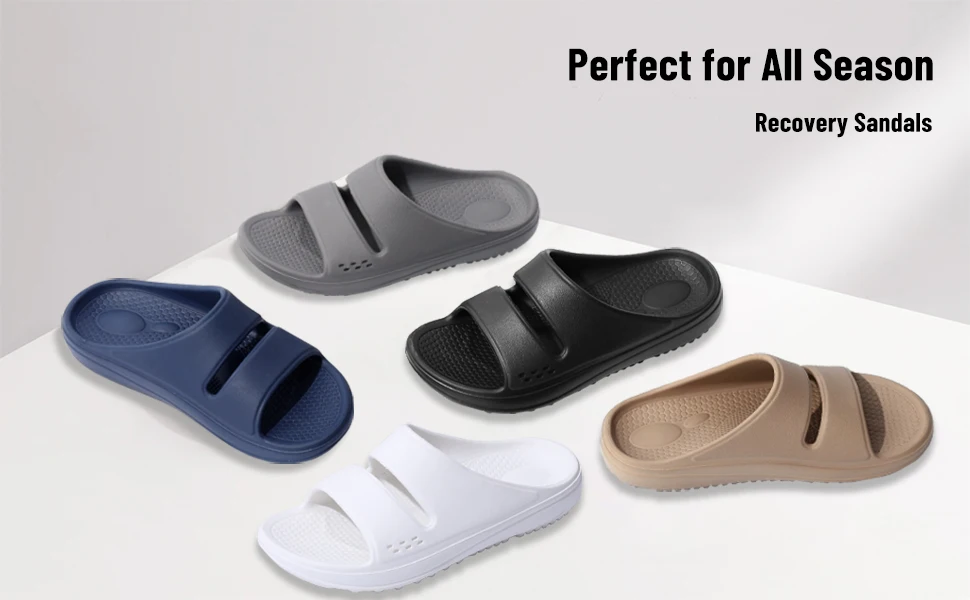 Bebealy Women Orthopedic Slippers With Arch Support Outdoor Men Slippers Soft Antiskid Home Slippers Indoor EVA Cloud Slippers detail