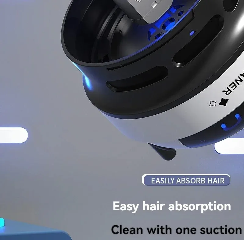 Mini Handheld USB Rechargeable Vacuum Cleaner For Keyboard Car Pet Hair Rubber Shavings Desktop Dust Removal detail