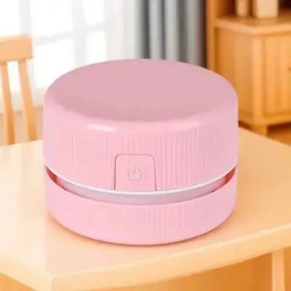 Desk Vacuum Cleaner, Mini Small Household Rubber Paper Cleaner, Portable Student Supplies, Office Supplies, Desktop Storage Box detail