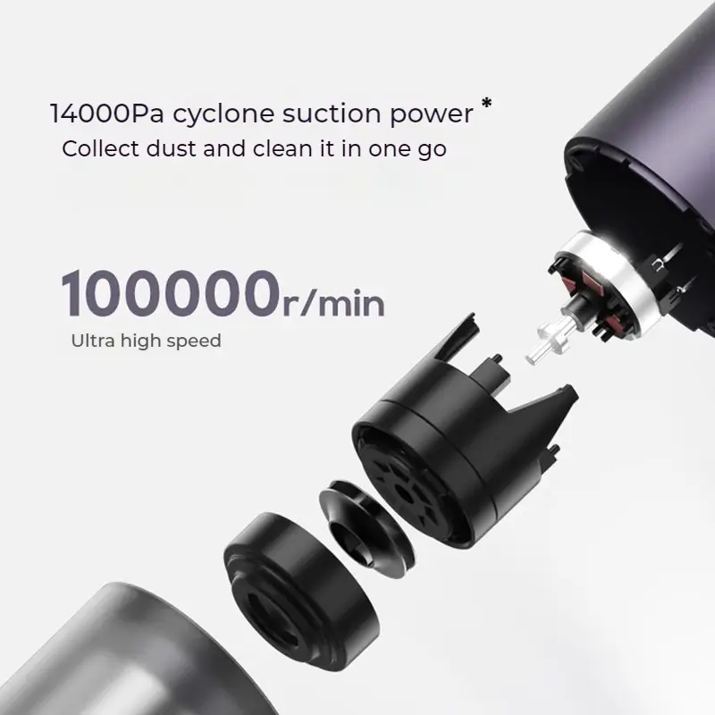 Original Dreame E10 Car Vacuum Cleaner 14000Pa Large Suction Portable Vacuum Cleaner Desktop Sofa Handheld Wireless Dust Cleaner product view