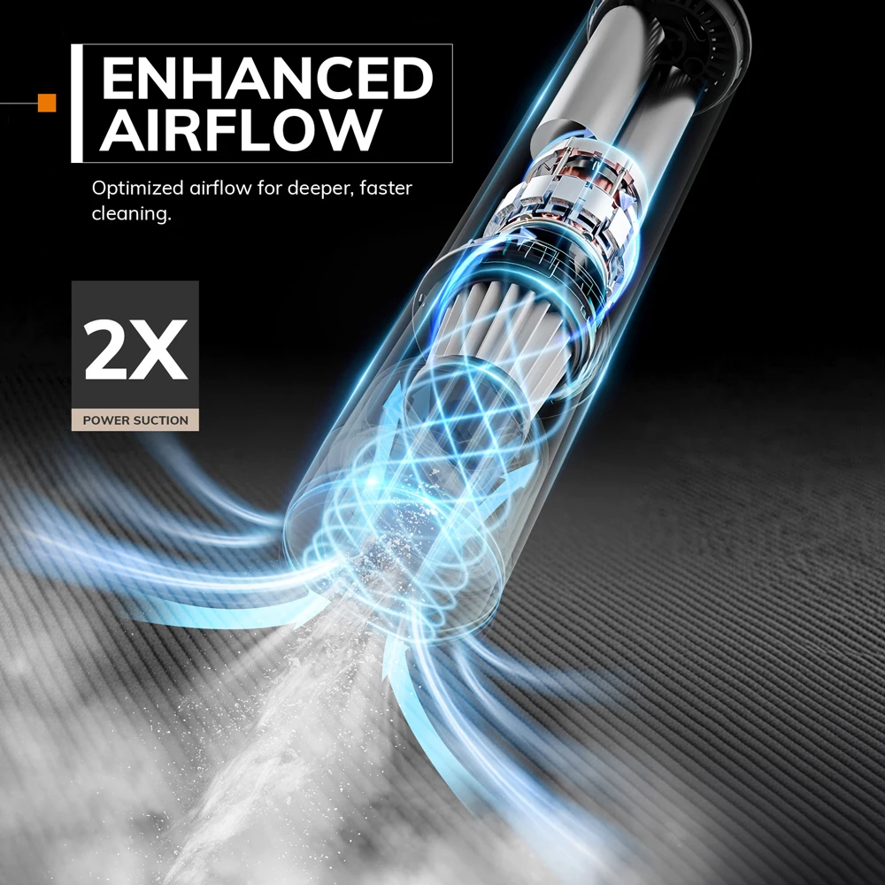Cordless Laptop Vacuum Cleaner Portable USB Rechargeable Car Vacuum Mini & Cool Model-X detail