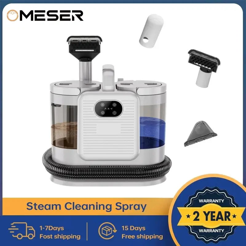 OMESER C988  Steam Spot Cleaner 15kpa 1650w Vacuum Cleaner Spray Suction Integrated Handheld Cleaning Carpet Cleaner Machine
