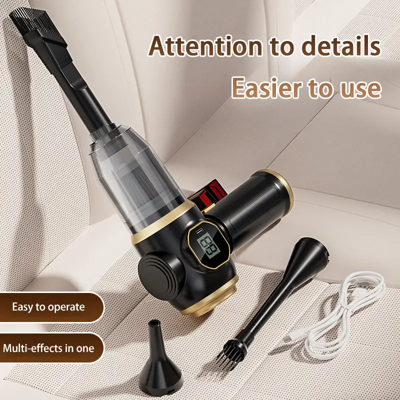 Vacuum Cleaner Car Suction Blowing Integrated Small High-power Suction Wireless Handheld Dust Desktop Vacuum Cleaner product view
