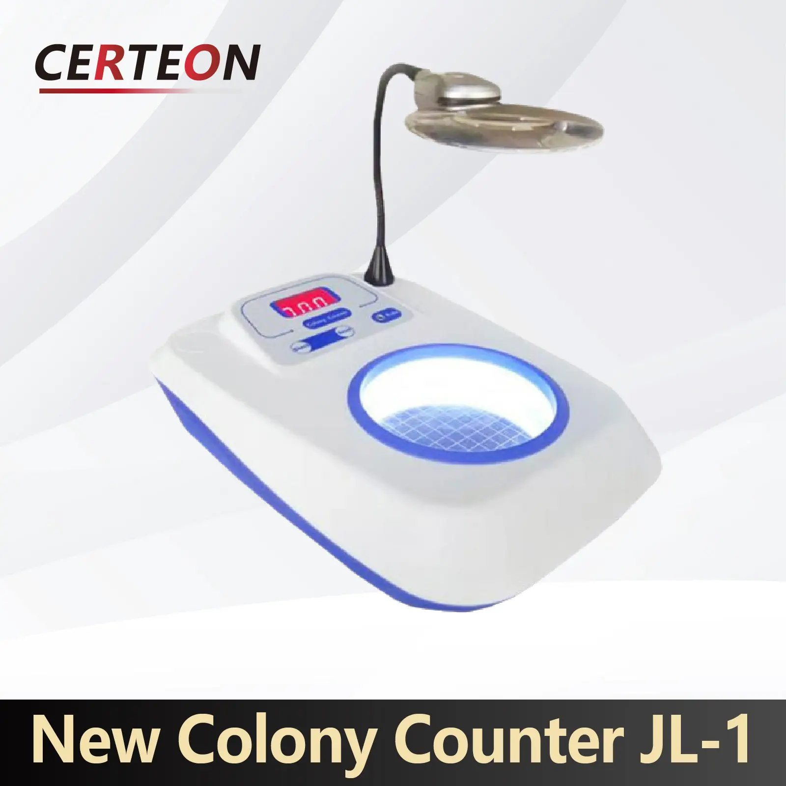 Digital Colony Counter XK97-A 220V  Bacterial Colony Counting Device Semi-Automatic Lab Colony Counter with LED Display product view
