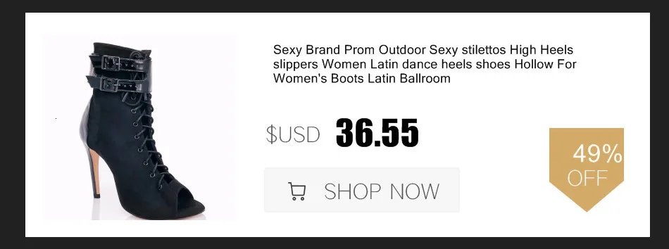 Women's 2020 Brand Party Boots Women's Sexy stilettos High Heels Footwear Women Latin dance heels shoes Latin 2020 For Ballroom detail