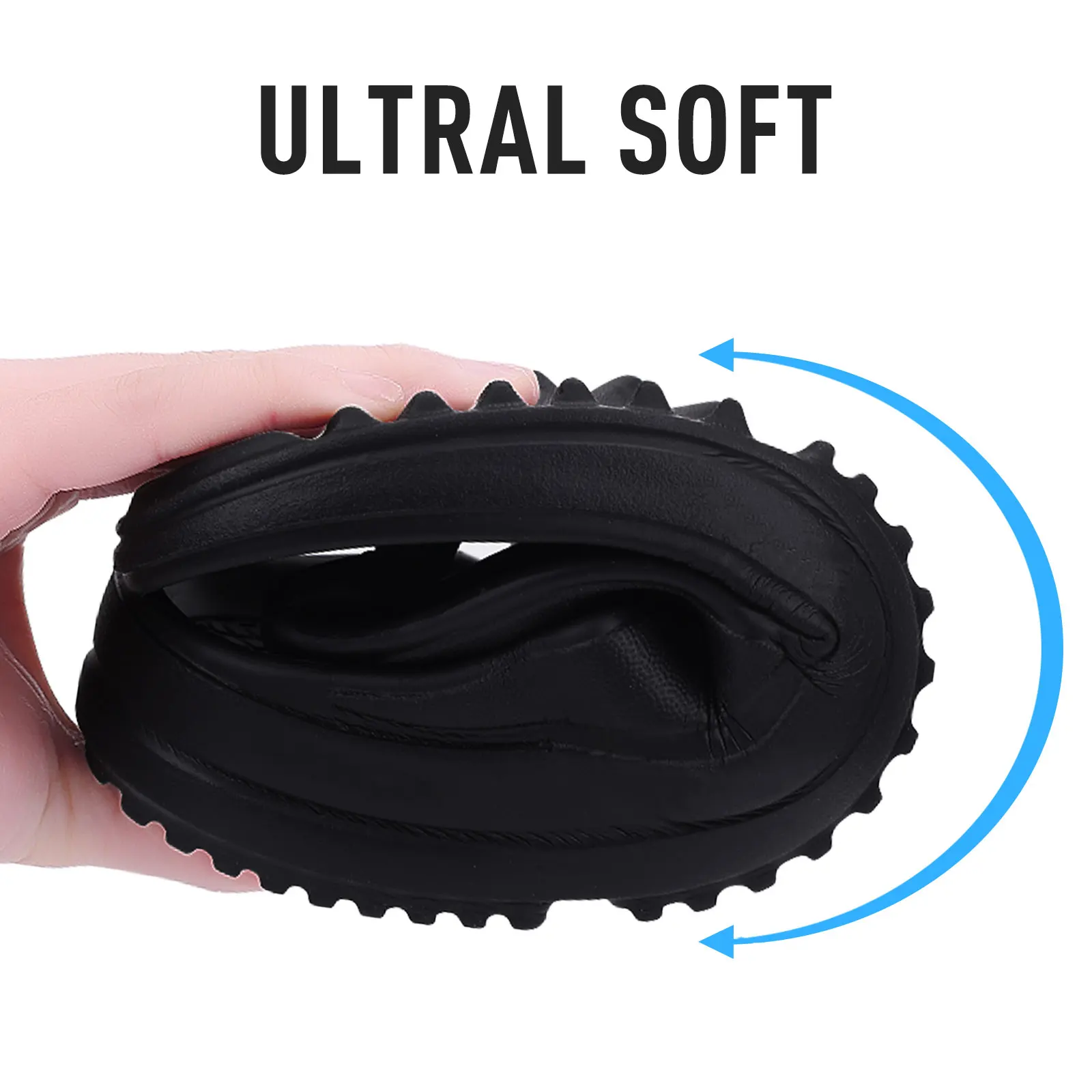 Bebealy Women Orthopedic Slippers With Arch Support Outdoor Men Slippers Soft Antiskid Home Slippers Indoor EVA Cloud Slippers detail