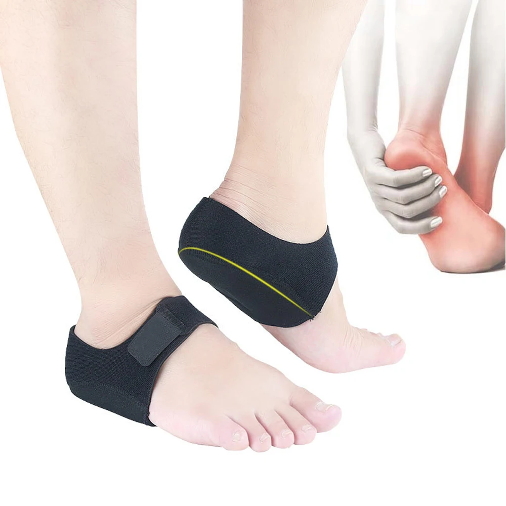 Plantar Fasciitis Heel Spur Foot Support With U-Shaped Silicone Gel Heel Cups for Heel Pain Relief Insoles for Man Woman Walking detail
