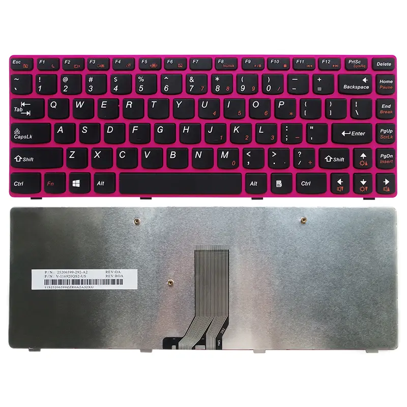 US/RU/SP/BR English NEW Laptop Keyboard For Lenovo G480 G485 Z380 Z480 Z485 G410 G405 G490 A/AM/AT S410P Flex14G Flex14D Flex14A product view