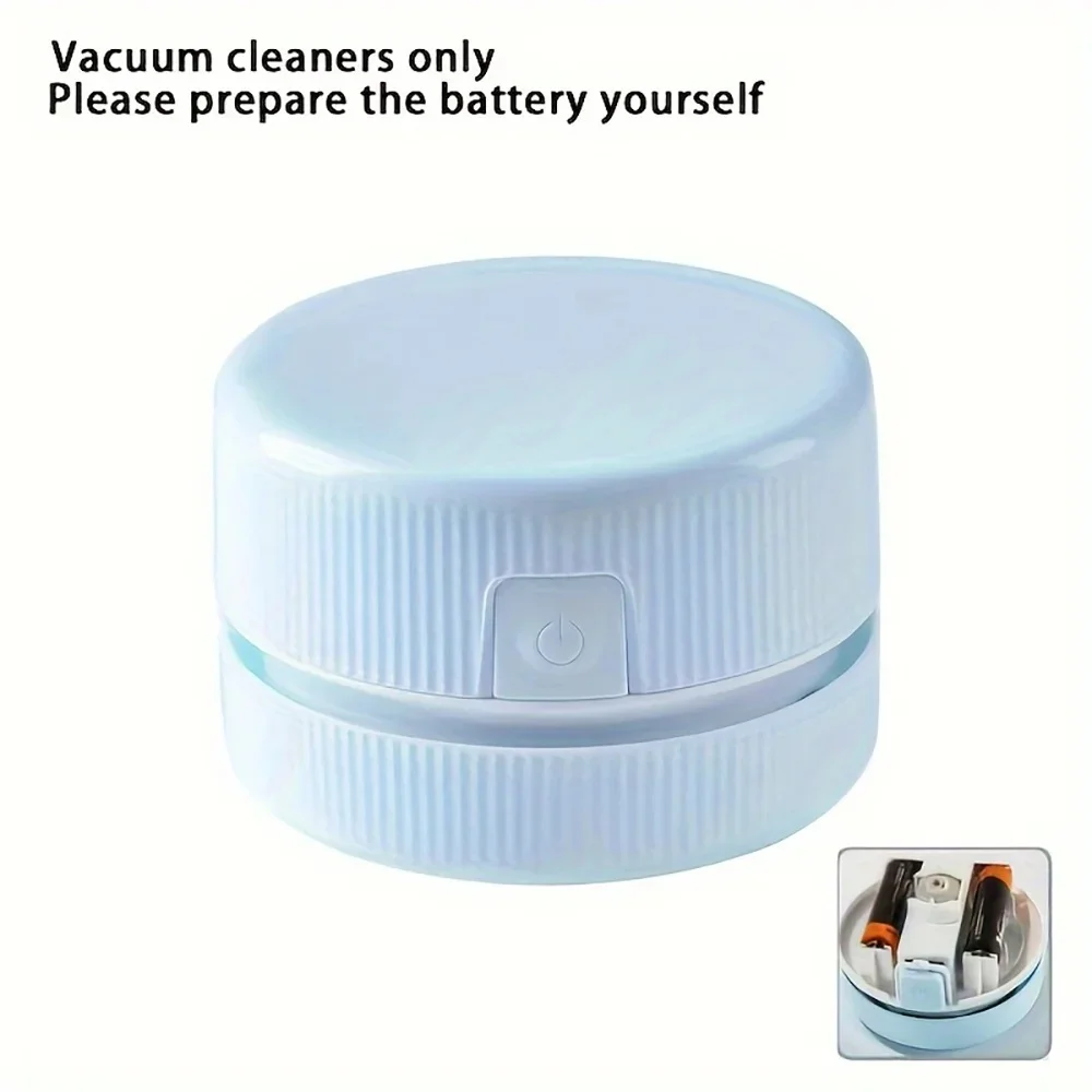 Desk Vacuum Cleaner, Mini Small Household Rubber Paper Cleaner, Portable Student Supplies, Office Supplies, Desktop Storage Box detail
