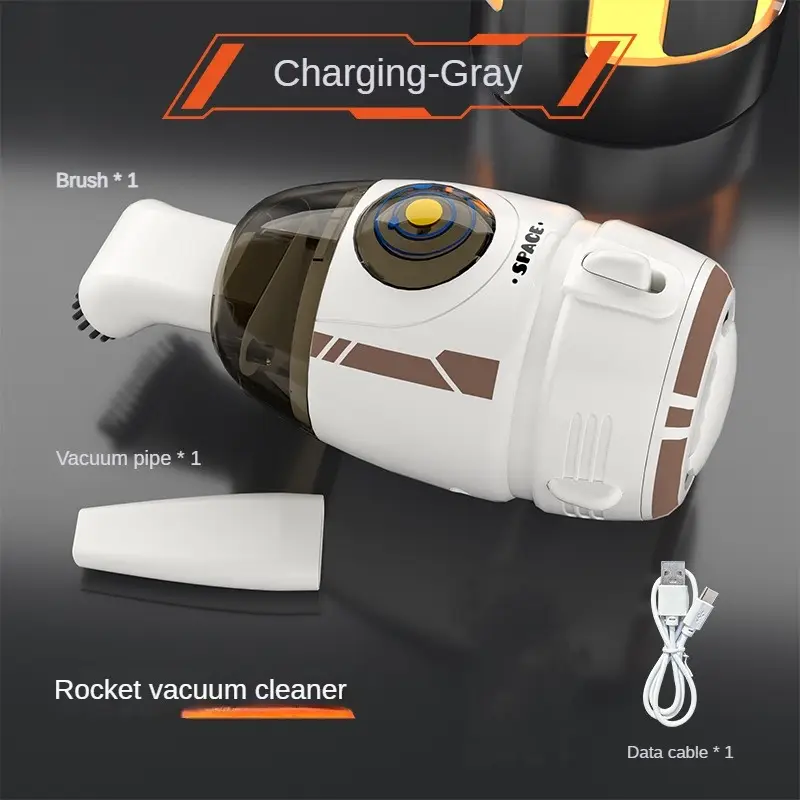 2026 New Desktop Vacuum Cleaner Electric Usb Charging Night Light Handheld Desktop Cleaner Rubber Shavings Mini Keyboard Dust product view