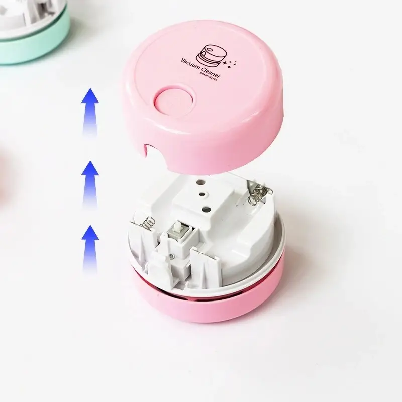 Mini Portable Silent Desktop Vacuum Cleaner for Office Home Study Cleaning Exquisite Gift