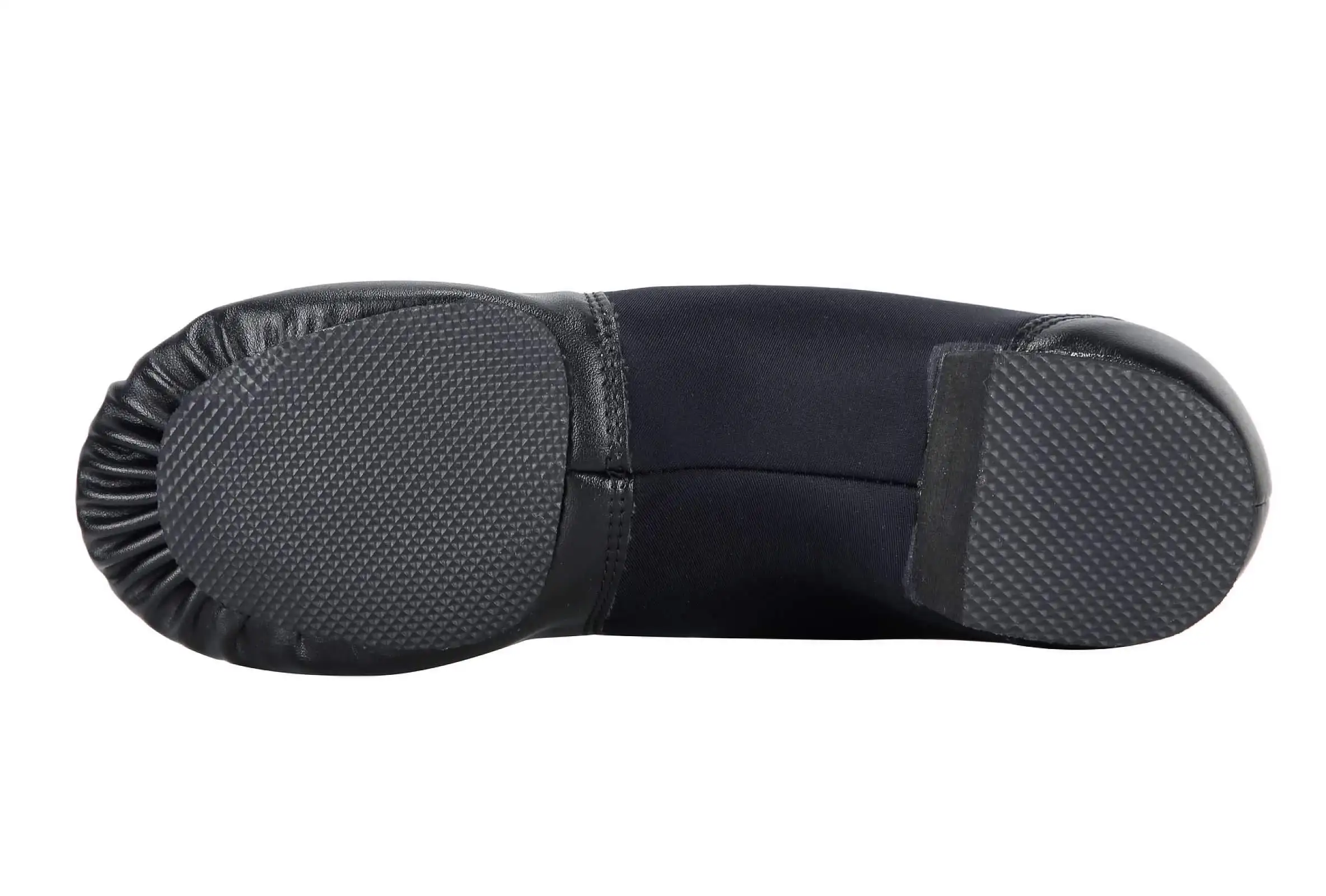 Slip-on Jazz Shoe with Circle Elastic for Women and Men's Dance Shoes product view