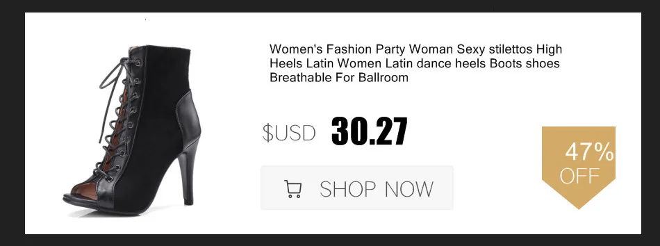 Women's 2020 Brand Party Boots Women's Sexy stilettos High Heels Footwear Women Latin dance heels shoes Latin 2020 For Ballroom detail